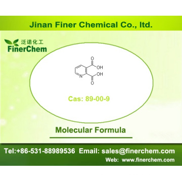 Quinolinic acid; Cas 89-00-9; 2,3-Pyridinedicarboxylic acid; Pyridine-2,3-dicarboxylic acid | factory price, large stock
